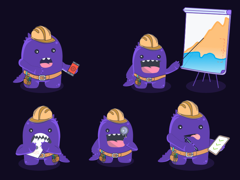 Bobby the builder mascot